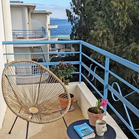 아파트 Oasis 2-rooms Flat With Panoramic Sea View - 3rd Floor No Elevator 앙티브